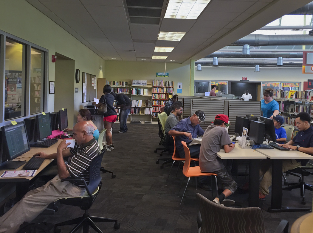 The Martha Cooper library in Tucson was one of eight libraries set to close every Sunday until Pima County supervisors stepped in at their Tuesday meeting.