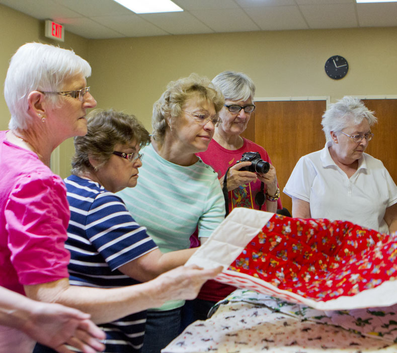 Aviva's sewing group