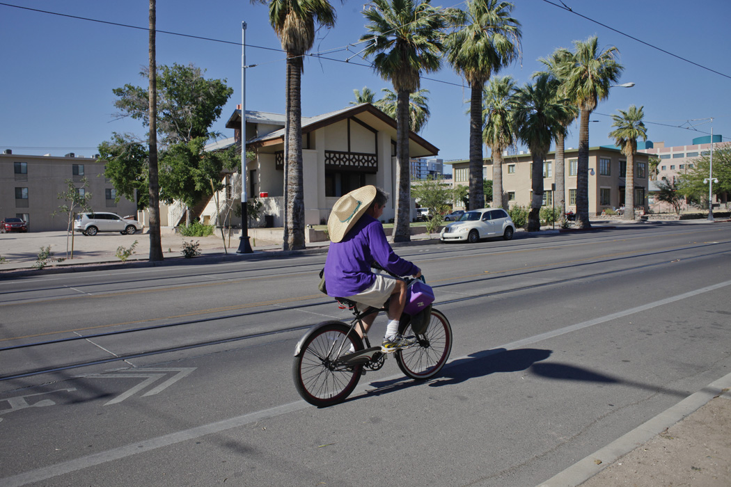 Tucsonans enjoyed the cooler weather by riding bikes during Memorial Day weekend.