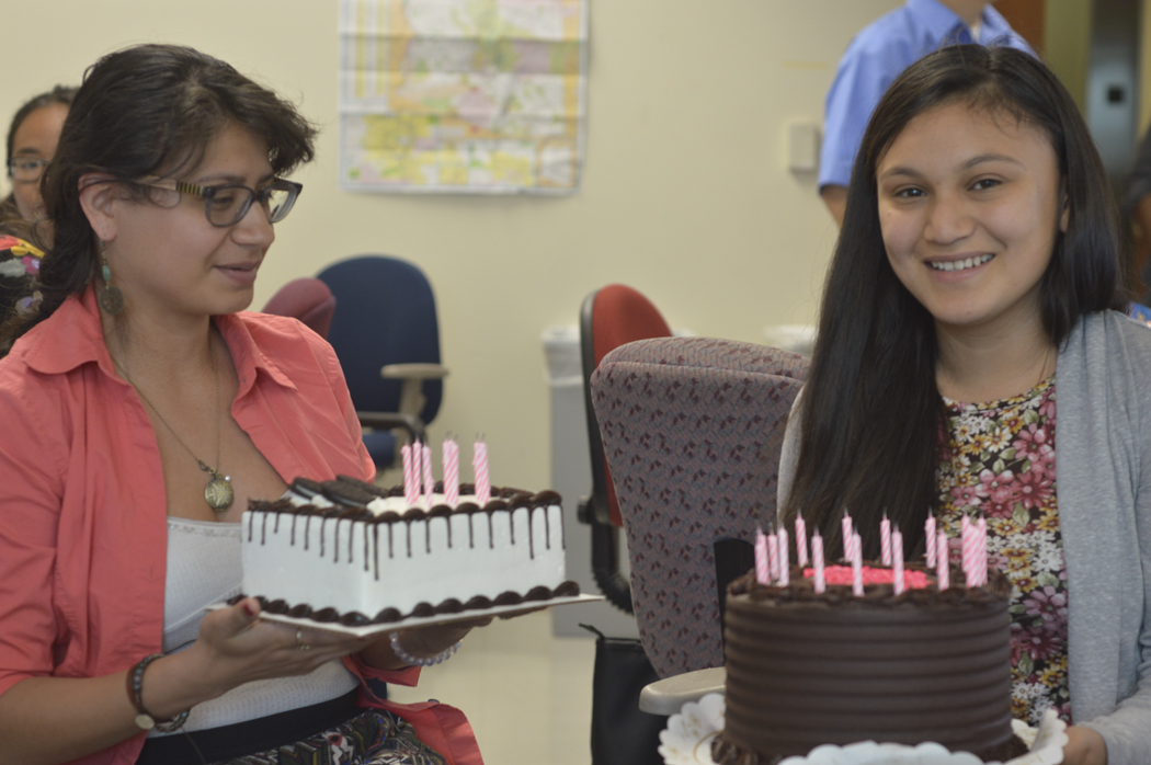 Yessenia Funes and Keila Vizcarra