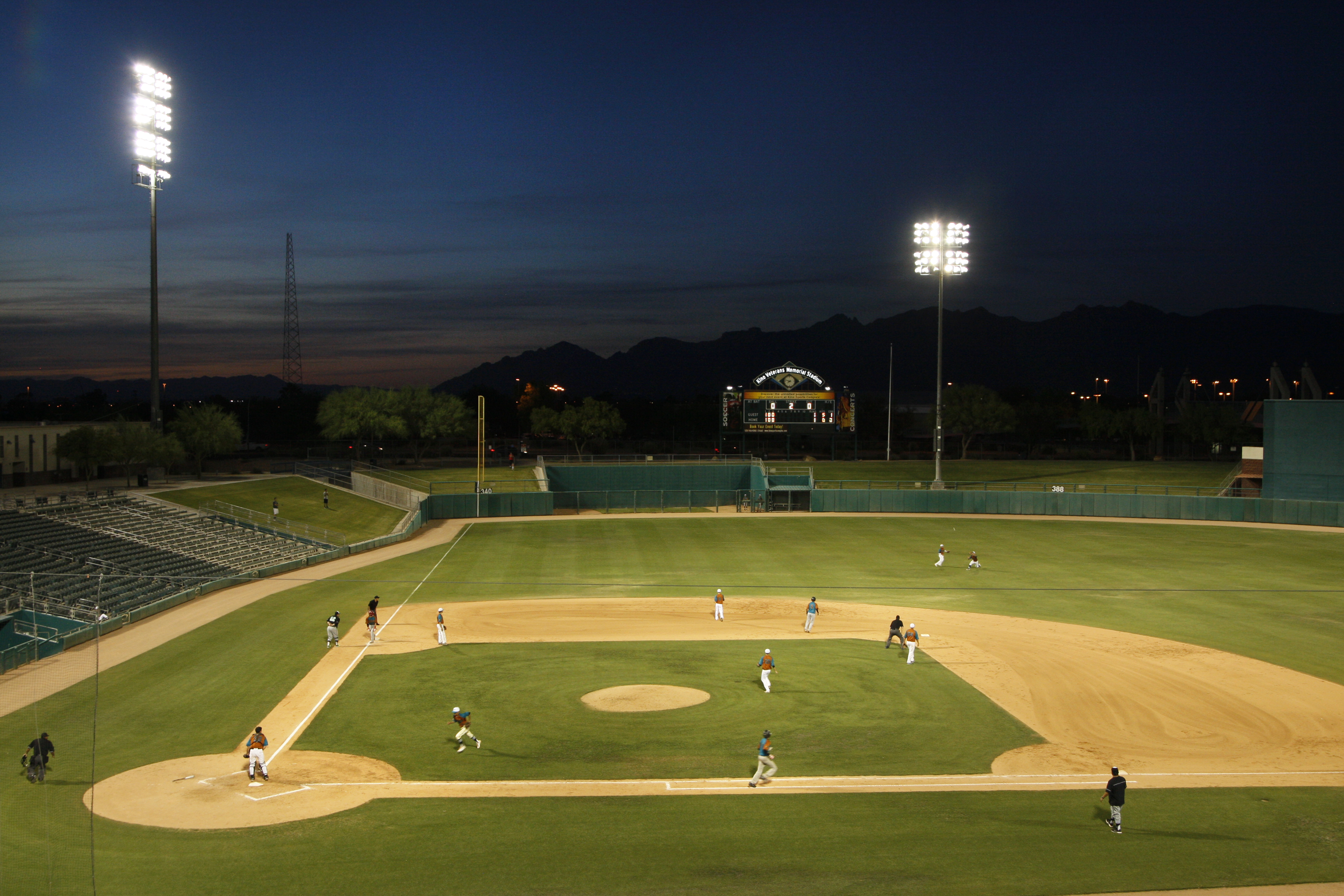 Top division III and IV high school seniors in southern Arizona baseball faced off an all-star game at the Kino Veterans Memorial Stadium in Tucson on May 29.